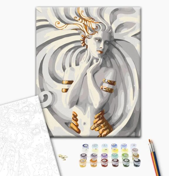 Quadro da dipingere Medusa 3d