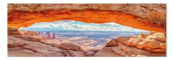 Quadro su tela Canyon nello Utah stretto