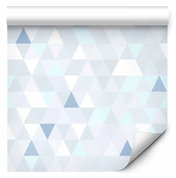 Tappezzerie Triangoli luminosi (blu)