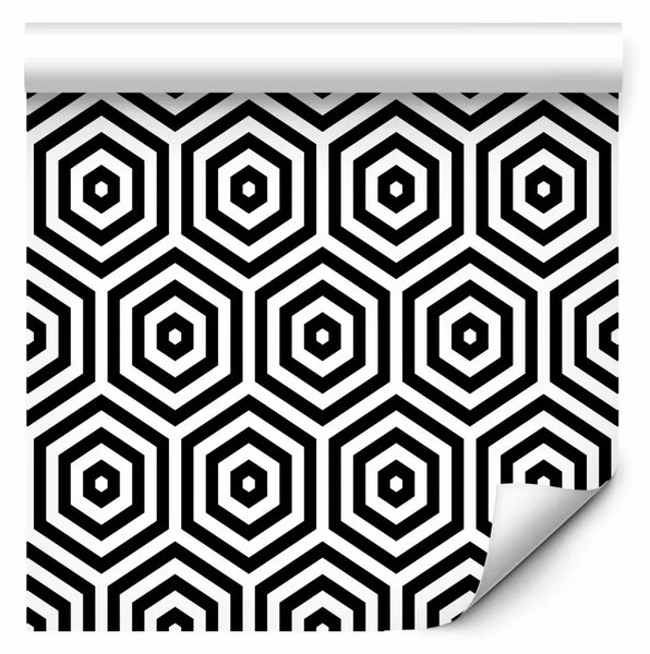 Tappezzerie Ipnosi in bianco e nero