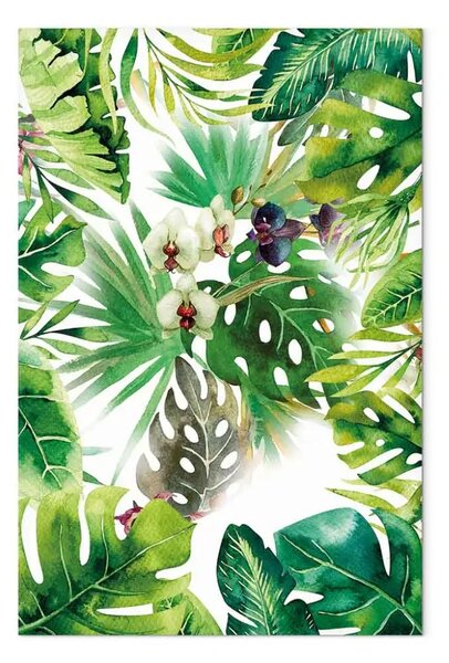 Quadro su tela Ombra tropicale verticale