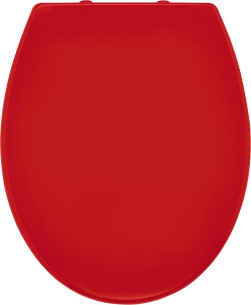 Sedile WC Ridder Miami con chiusura ammortizzata, rosso 02101106