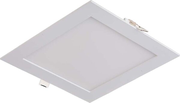 18W LED luce da incasso Plafoniera pannello da incasso slim Pannello 22,5×22,5 mm angolare Bianco freddo