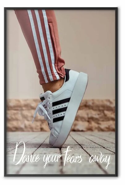 Poster: Balla via le tue paure: iscrizione motivazionale