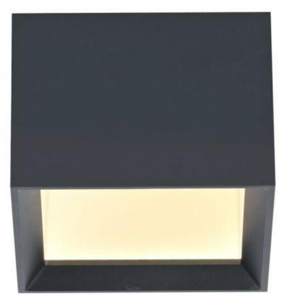 PAUL NEUHAUS PURE Manhattan, plafoniera a LED Mystic Gray, 2200–5000 K