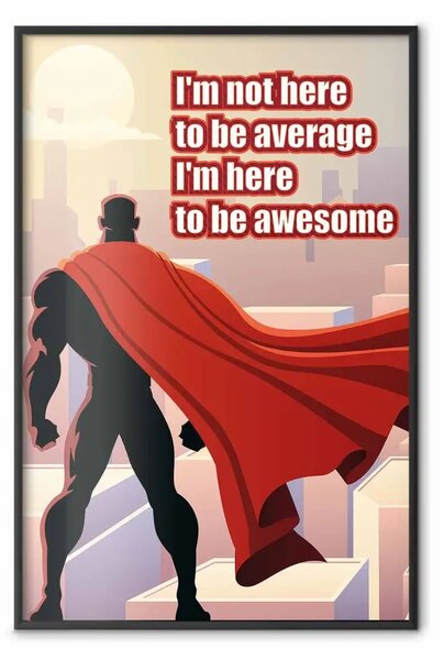Poster: Non sono qui per essere mediocre: tema del film e sottotitoli