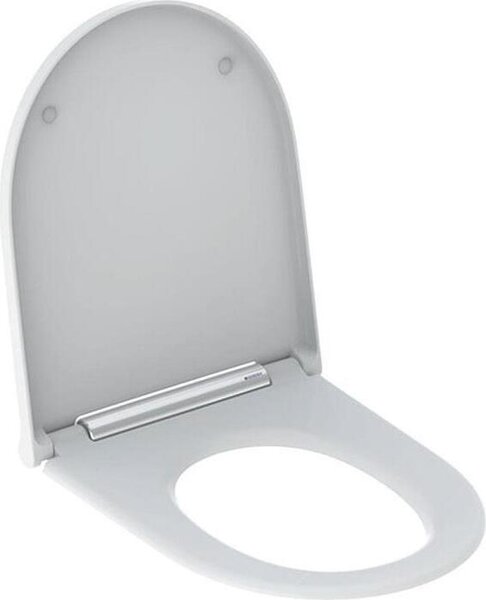 Sedile WC ONE con meccanismo soft-close, cromato