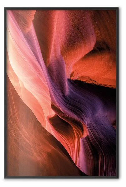 Poster: L'interno del canyon: paesaggio naturale tra le rocce
