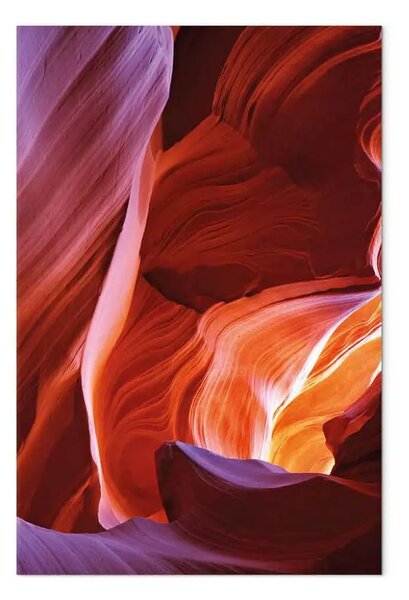 Quadro su tela Canyon americano - paesaggio che presenta il gioco delle luci della natura americana