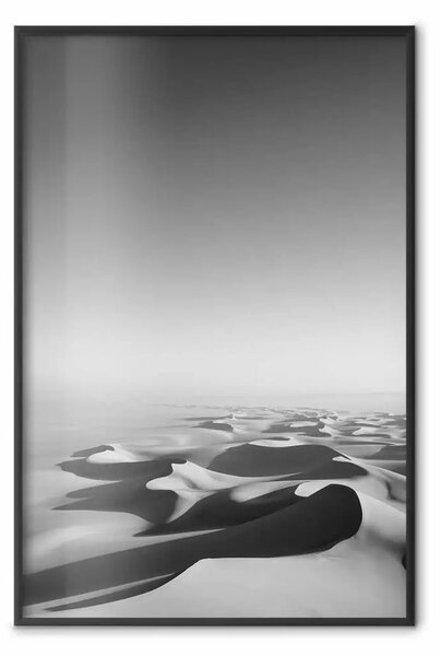 Poster: L'infinito Sahara: paesaggio tra le dune e la sabbia