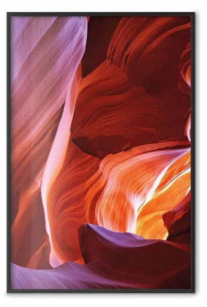 Poster: Canyon - paesaggio caldo tra le rocce montuane