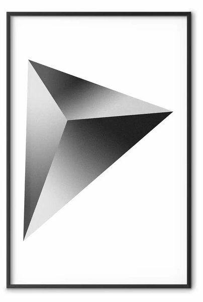 Poster: Forma geometrica: composizione con figura convessa