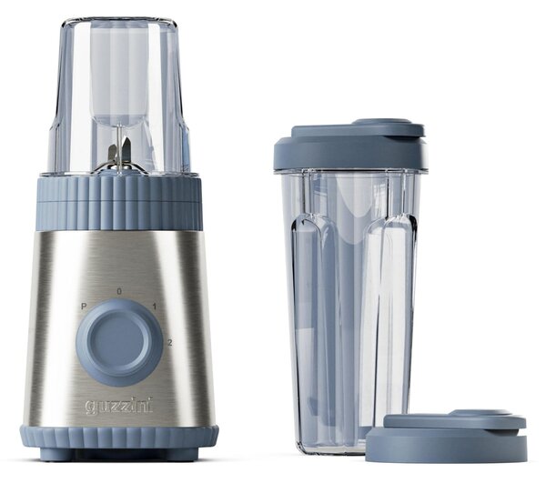 Frullatore Portatile ON-THE-GO CON Due Bicchieri trasportabili Linea SOUS CHEF Dimensioni 12,2x13,5xh35,3 cm,.320 Watt colore Blue Navy