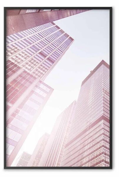 Poster: Grattacieli Manhattan: uffici vetro infiniti