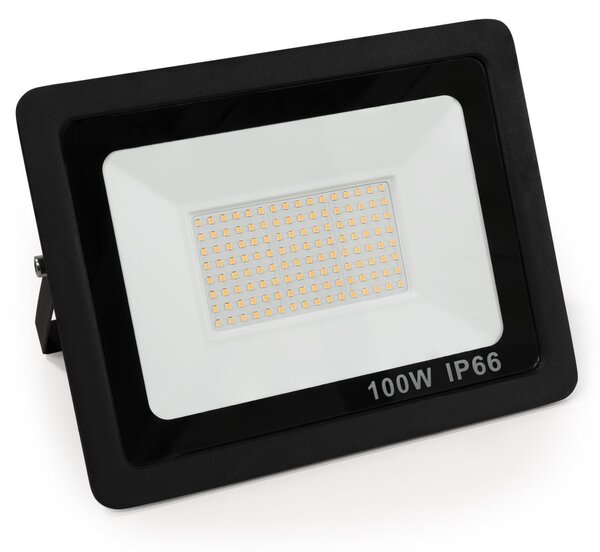 Faretto LED per esterni McShine ''Slim'' 100W, 8500 lumen, IP66, 3000K, bianco caldo