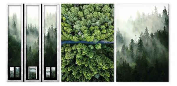 Quadro su tela Foresta (collezione)