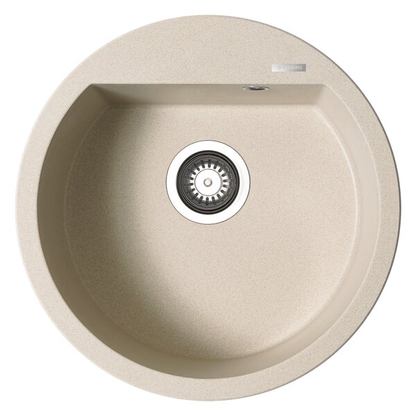 Lavello da incasso in granito Pyramis ALAZIA (Ø 51) 1B Beige