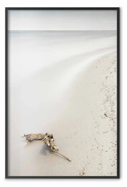 Poster: Riva del mare: spiaggia e acqua