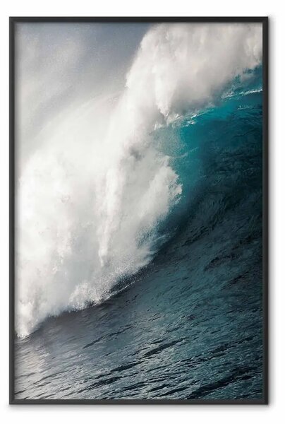 Poster: Onda oceanica - acqua color smeraldo