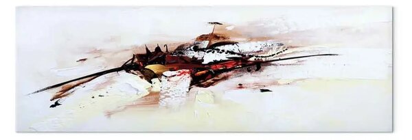 Quadro Visione artistica nave - palette astratta