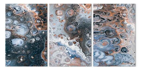 Quadro contemporaneo Galaxy (3 pezzi)