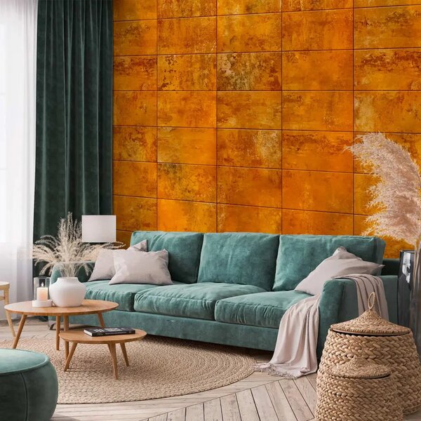 Carta da parati design Sentiero d'oro