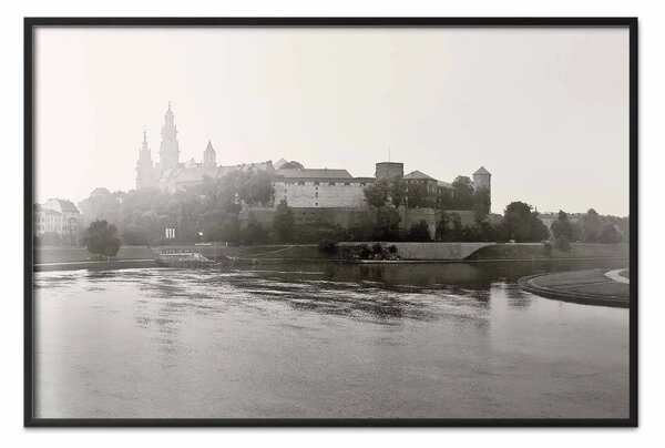 Poster: Paesaggi Polonia - Castello di Wawel - architettura e fiume