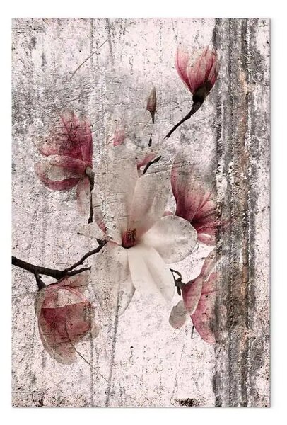 Quadro su tela Magnolia commemorativa verticale