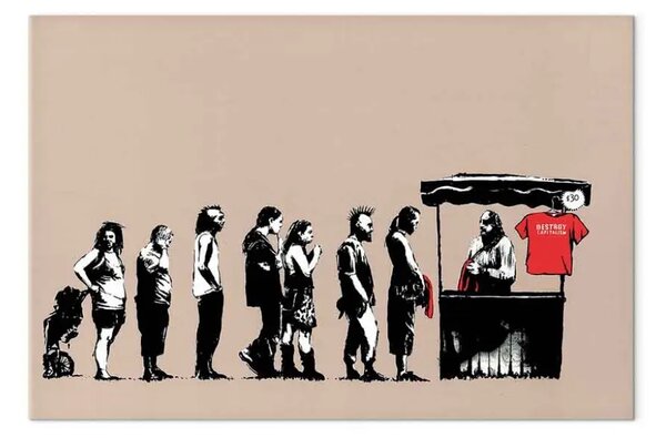 Quadro Distruggere il capitalismo verticale