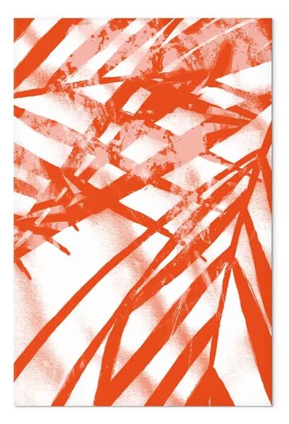 Quadro Composizione di palme verticale