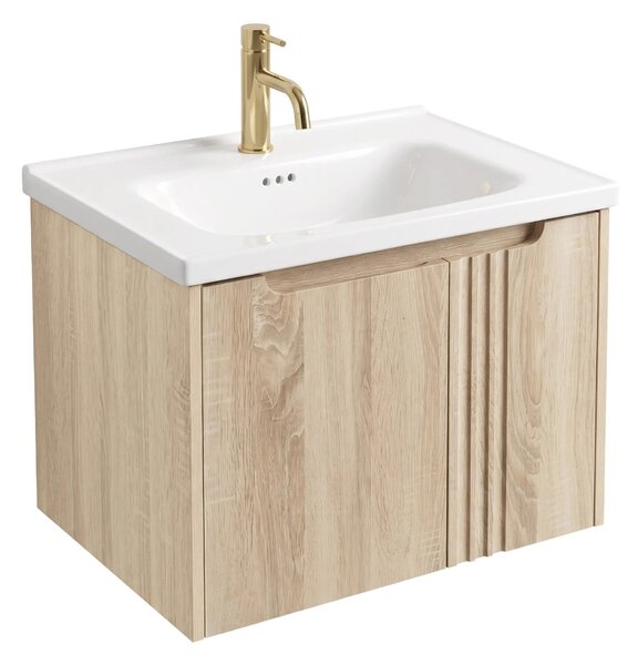 Mobile bagno con lavabo Rea DB86-60L-3 Light 60cm