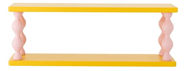 Mensola per bambini gialla con ripiani multipli 60 cm Bibiola – Bloomingville Mini