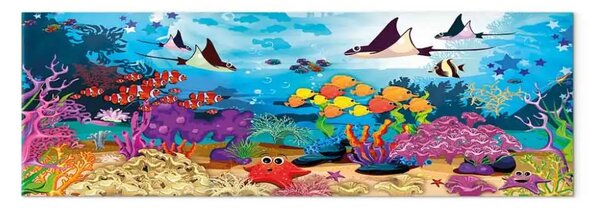 Quadro su tela Divertimento subacqueo stretto