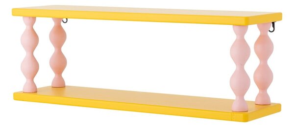 Mensola per bambini gialla con ripiani multipli 60 cm Bibiola – Bloomingville Mini