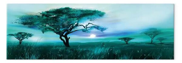 Quadro moderno Alberi del deserto stretto