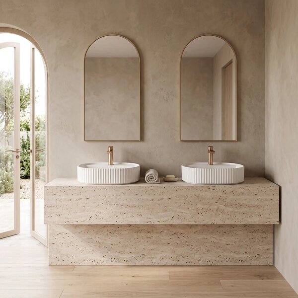 Lavabo da appoggio Rea Marcela 45