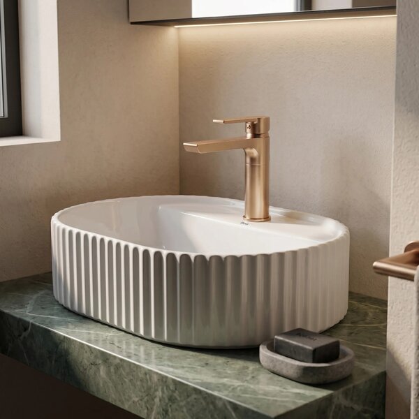 Lavabo da appoggio Rea Marcela 45