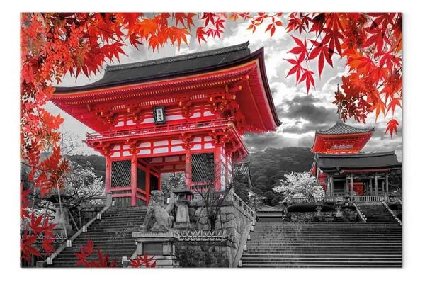 Quadro moderno Kyoto, Giappone largo