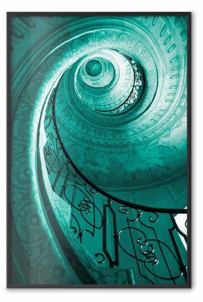 Poster: Spirale architettonica - scale a spirale come opera architettonica