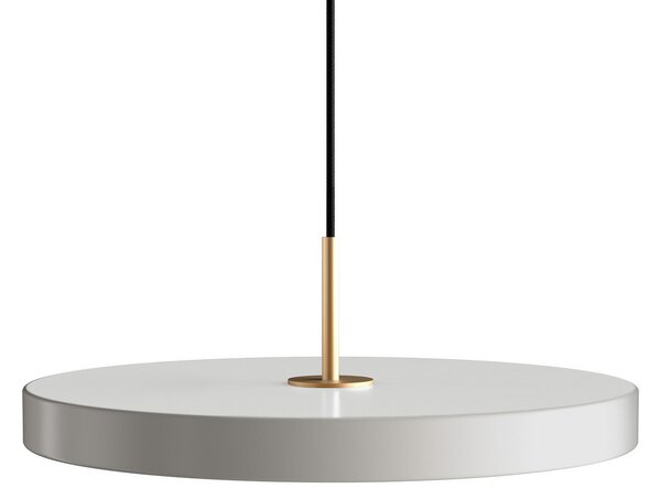Lampada a sospensione UMAGE, Asteria Medium, dimmerabile, Grigio, Soggiorno, Metallo, Design
