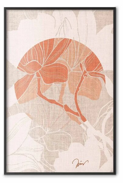 Poster: Elegante magnolia