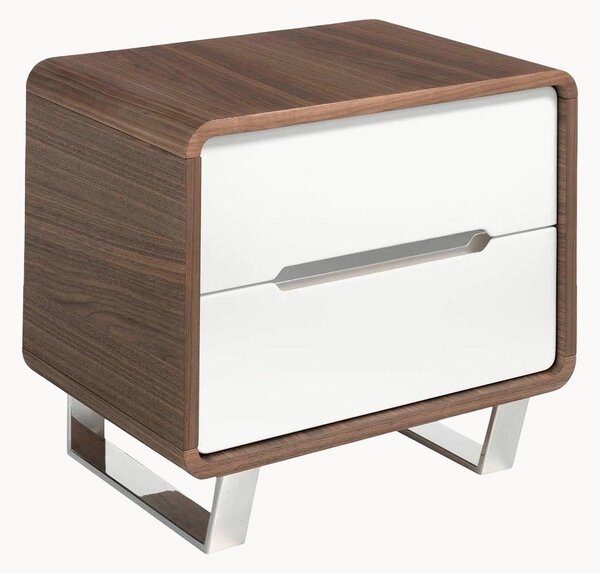 Comodino in legno con cassetti Ronaldo