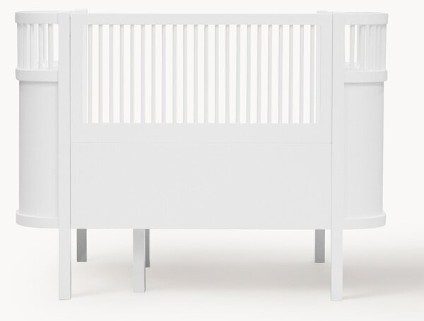 Lettino per bambini allungabile in legno di betulla Baby & Jr., 70 x 110/150 cm