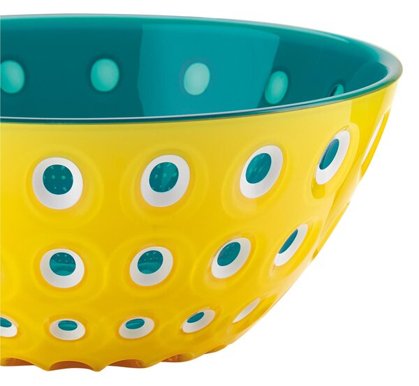 Ciotole contenitore 25xh 11,00 cm - 2700 cc Le Murrine Realizzato con l'esclusiva tecnologia tricolore Giallo-Bianco-Acquamarina