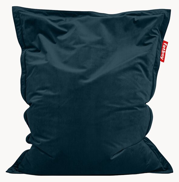 Pouf sacco in velluto Original Slim