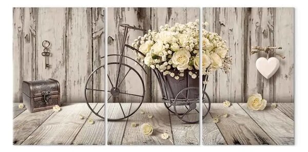 Quadro Bouquet segreto (3 pezzi)
