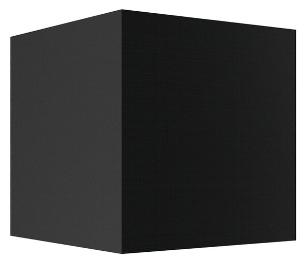 Applique LED Cubo 12W Bidirezionale Nera IP65 CCT OSRAM Chip LED Colore Nero