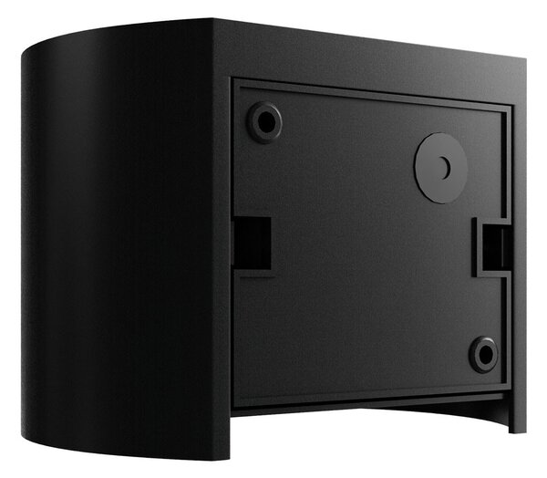 Applique LED 12W Bidirezione Curvo IP65 CCT con LED OSRAM - Nera