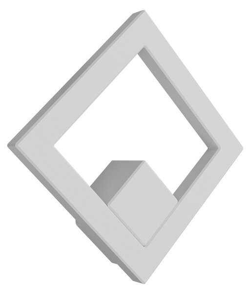 Applique LED da Esterno Quadrata 12W IP65 CCT con LED OSRAM - Bianca