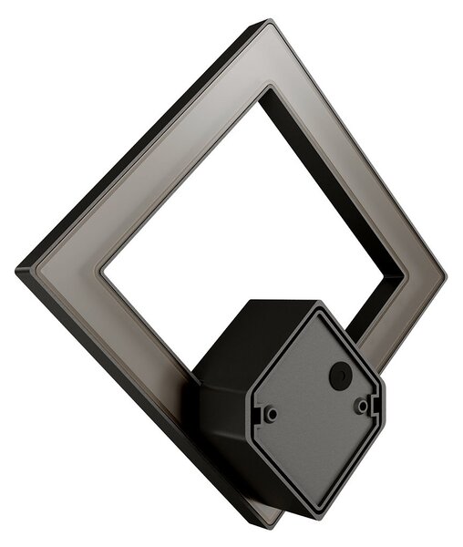 Applique LED da Esterno Quadrata 12W IP65 CCT con LED OSRAM - Antracite